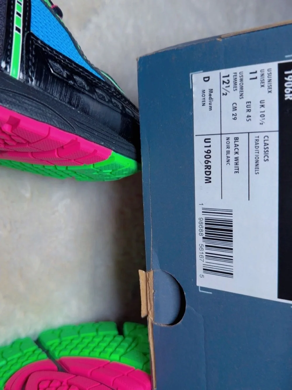 Classic Kids Multicolor Sneakers - Blue, Green, Pink